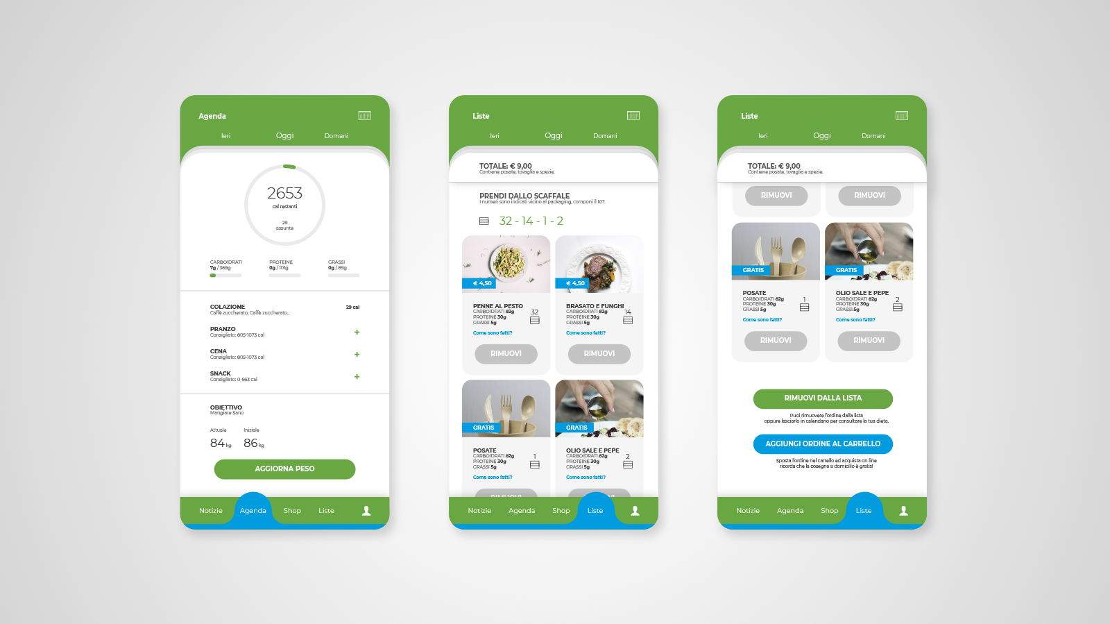 Interfaccia Grafica UI-UX Mobile