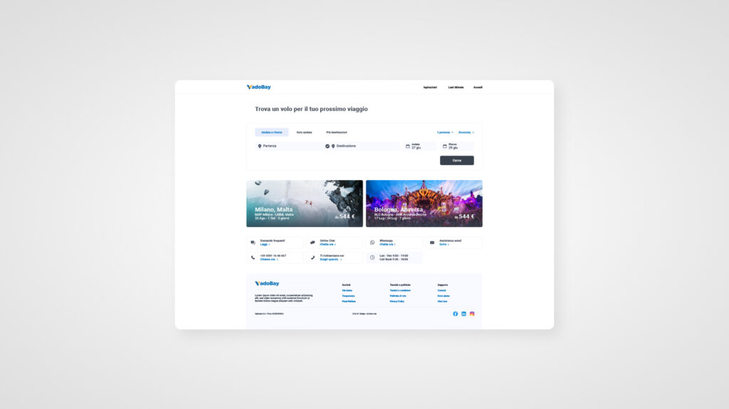 UI UX Fly by VadoBay